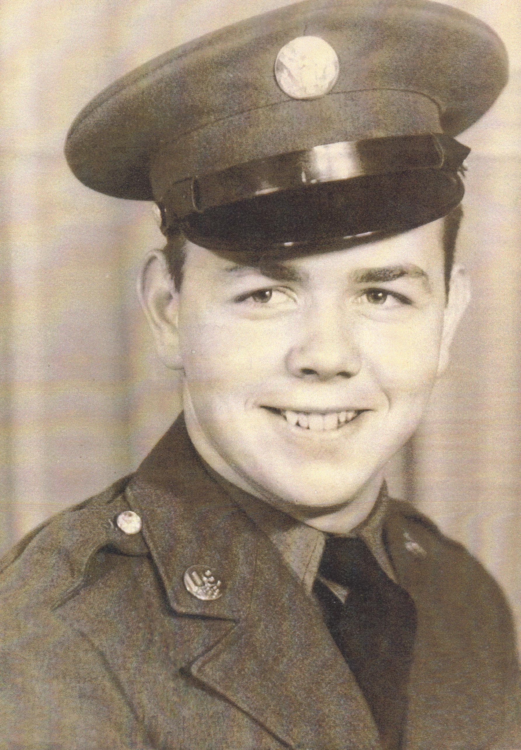 Private Wesley G. Snell after basic training.